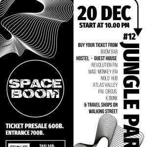 Space Boom Jungle Party (20 DEC)